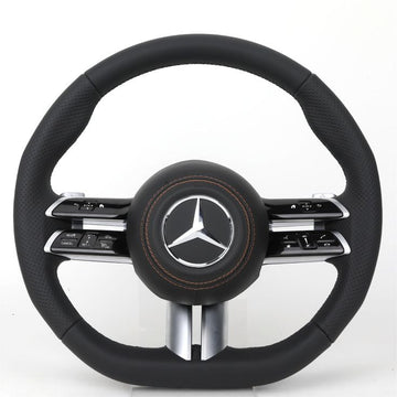 Carbon Fiber Custom Steering wheel Mercedes Benz AMG 2022+ by HyperSteering - HyperSteering