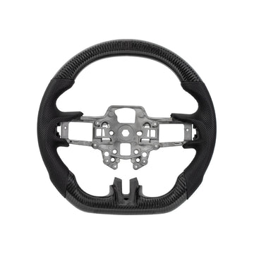 Carbon Fiber Ford Mustang Steering Wheel - S550 (LCI) by HyperSteering - HyperSteering