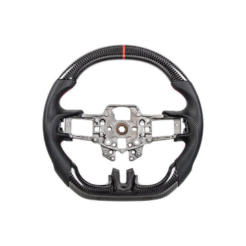 Carbon Fiber Ford Mustang Steering Wheel - S550 (Pre - LCI) by HyperSteering - HyperSteering