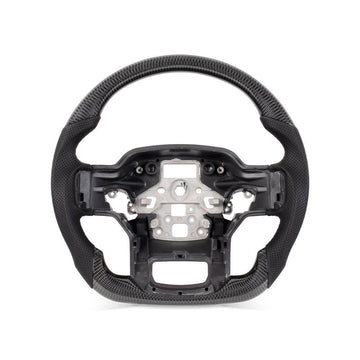 Carbon Fiber Ford Steering Wheel - F - 150 Raptor (Third Generation) by HyperSteering - HyperSteering