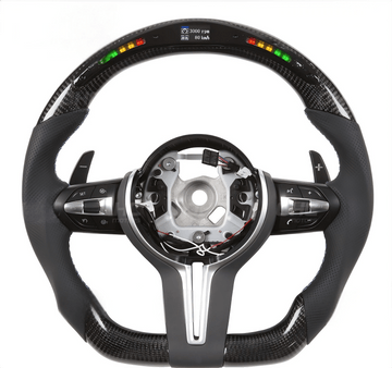 Carbon Fiber Steering Wheel Digital Display for BMW E46 E39 E53 (1995 - 2006) - HyperSteering