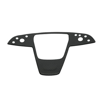 Carbon Fiber Steering Wheel Trim Panel Cover for Model S/X 2021+ - HyperSteering