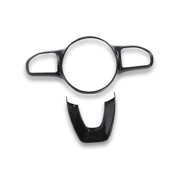 Carbon Fiber Steering Wheel Trims - Mercedes Benz W177 A - Class & W118 CLA - Class - HyperSteering