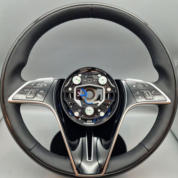Custom Benz Steering Wheel Maybach S - class 2021 w223 for w221 by HyperSteering - HyperSteering