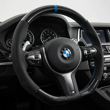 Custom Steering Wheel 10 - 18 BMW M5 M6 DCT | F10 F12 F13 by HyperSteering - HyperSteering