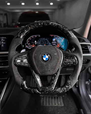 Custom Steering Wheel - 16+ BMW 1 2 3 4 5 7 8 X3 X4 X5 X6 X7 Z4 M Sport | F40 F44 G01 G02 G05 G06 G07 G11 G12 G15 G16 G20 G21 G22 G23 G29 G30 G32 by HyperSteering - HyperSteering
