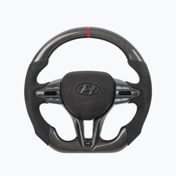 Hyundai N Line Style - Full Custom Steering Wheel - HyperSteering