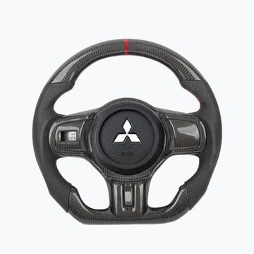 Mitsubishi Lancer Evolution X Style - Full Custom Steering Wheel - HyperSteering