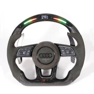 RS Style Custom Audi Steering Wheel for A/S/RS/Q/TT/R (2010 - 2021) by HyperSteering - HyperSteering