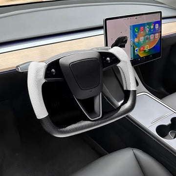 Yoke Steering Wheel Upgrade For Tesla Model 3 Highland & New Model Y - HyperSteering