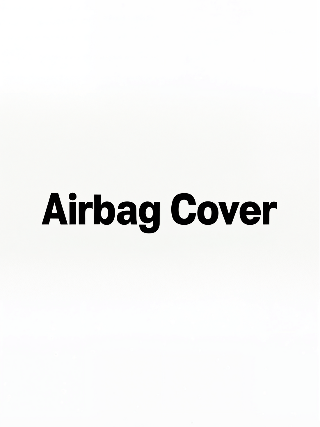 Airbag cover - HyperSteering