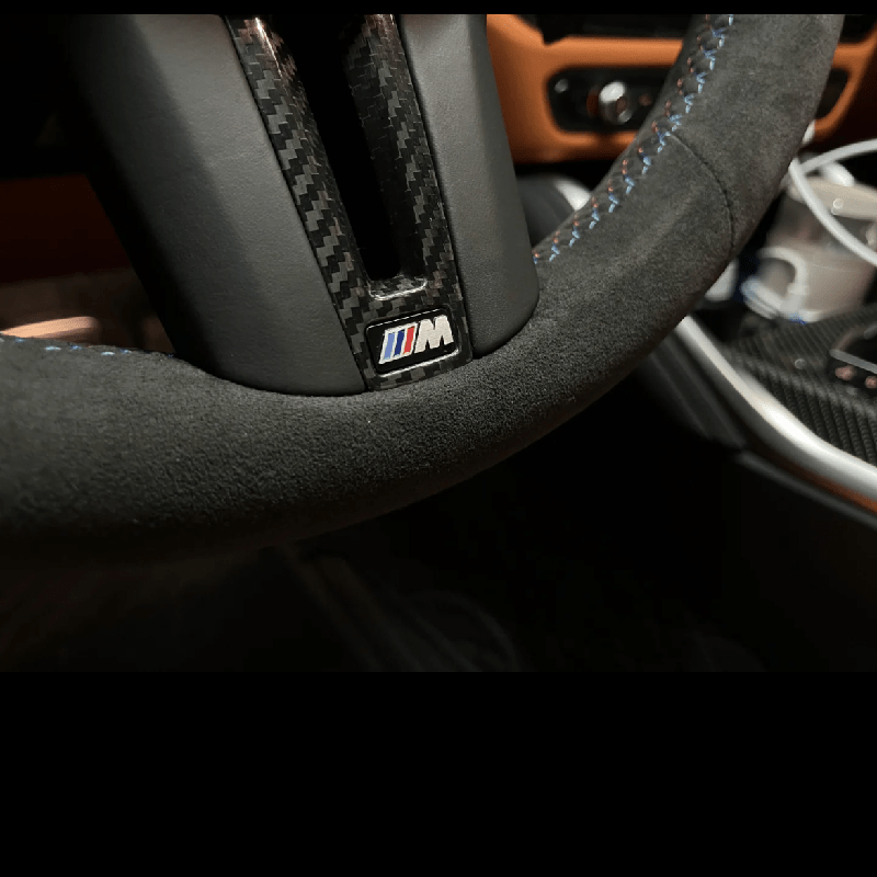 Alcantara N Leather M - Performance Steering Wheel for BMW F - Chassis - HyperSteering