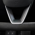 Alcantara Yoke Steering Wheel for Model 3 Highland & Model Y Juniper - HyperSteering