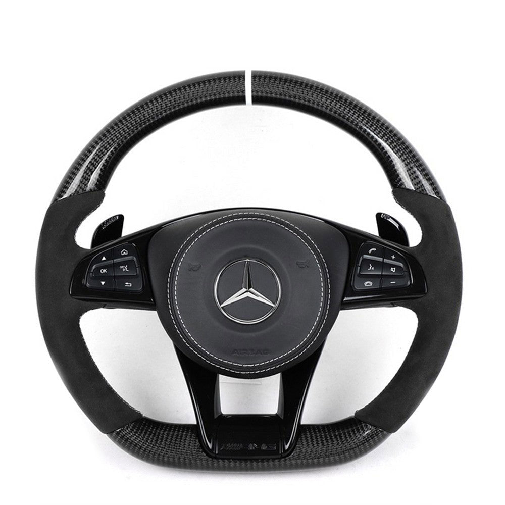 AMG Performance Style Custom Steering Wheel Mercedes Benz 2017 by HyperSteering - HyperSteering