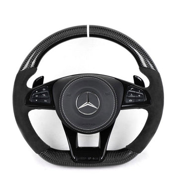 AMG Performance Style Custom Steering Wheel Mercedes Benz 2017 by HyperSteering - HyperSteering