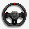 Carbon Fiber Custom Steering wheel Mercedes Benz AMG 2022+ by HyperSteering - HyperSteering