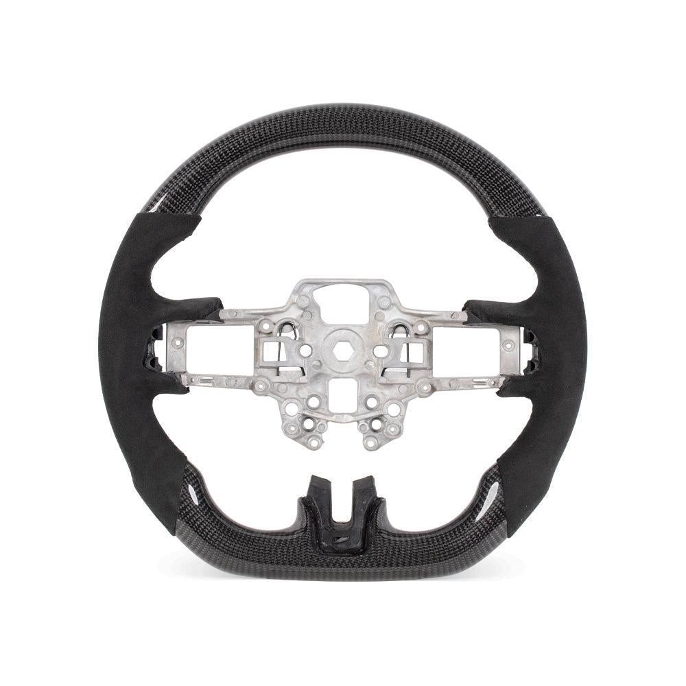 Carbon Fiber Ford Mustang Steering Wheel - S550 (LCI) by HyperSteering - HyperSteering