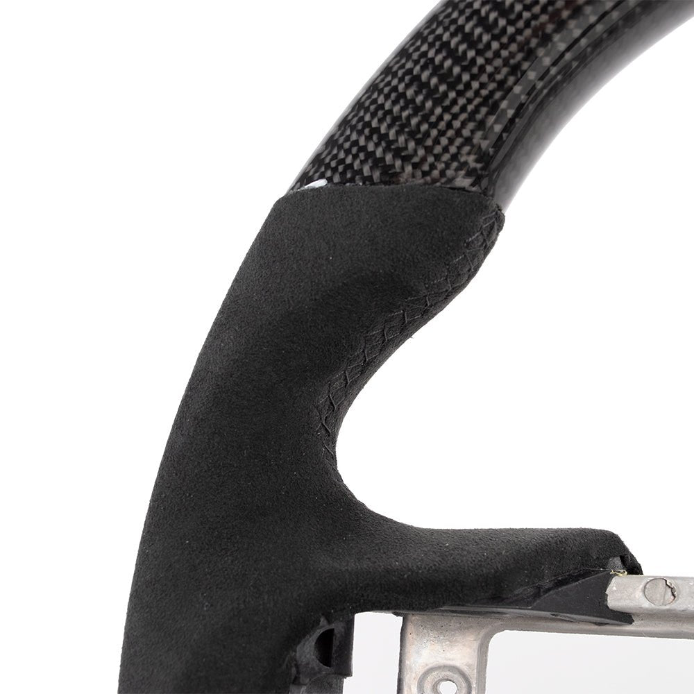 Carbon Fiber Ford Mustang Steering Wheel - S550 (LCI) by HyperSteering - HyperSteering