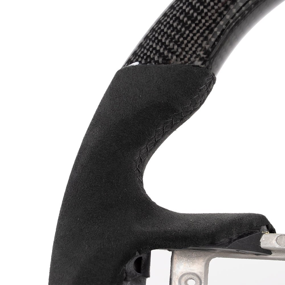 Carbon Fiber Ford Mustang Steering Wheel - S550 (LCI) by HyperSteering - HyperSteering