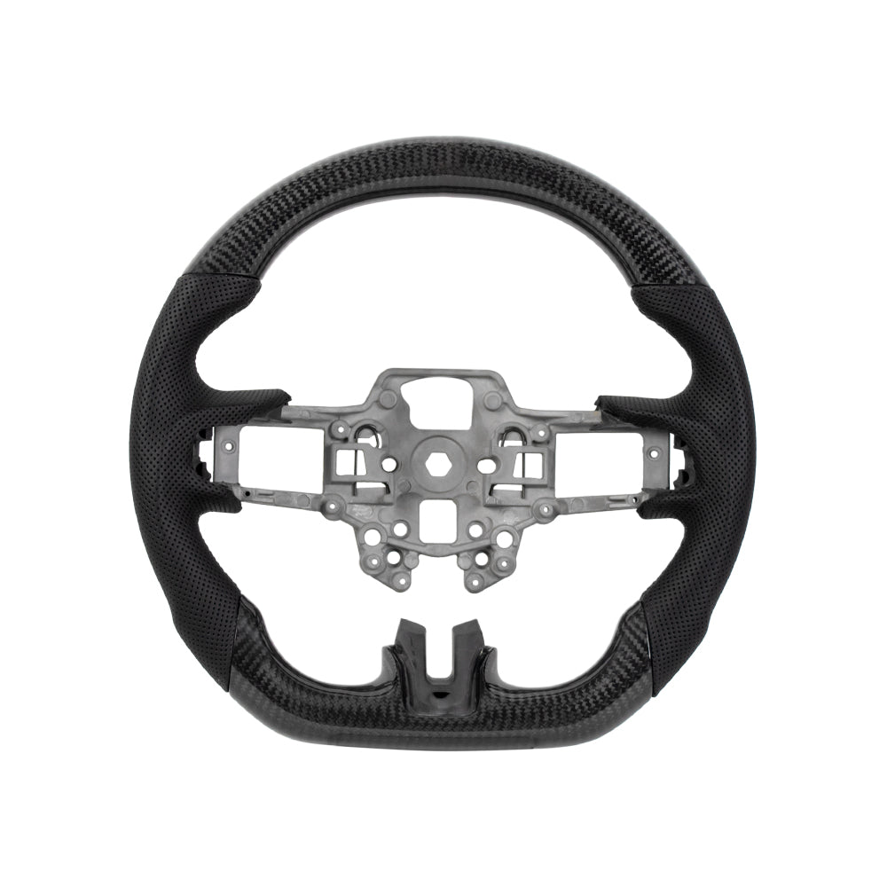 Carbon Fiber Ford Mustang Steering Wheel - S550 (LCI) by HyperSteering - HyperSteering