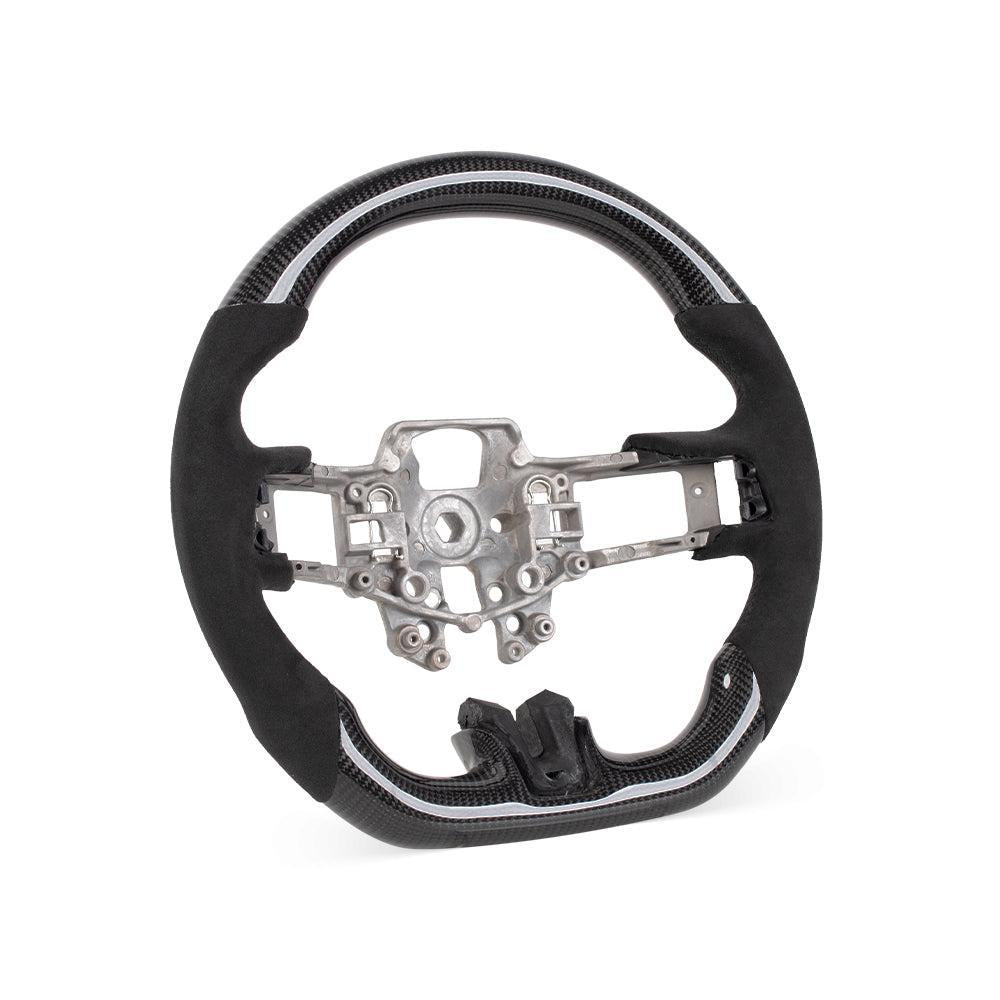 Carbon Fiber Ford Mustang Steering Wheel - S550 (Pre - LCI) by HyperSteering - HyperSteering