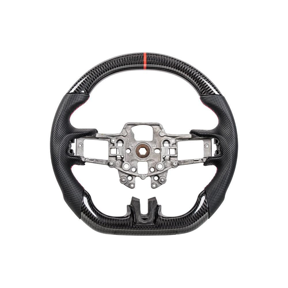 Carbon Fiber Ford Mustang Steering Wheel - S550 (Pre - LCI) by HyperSteering - HyperSteering