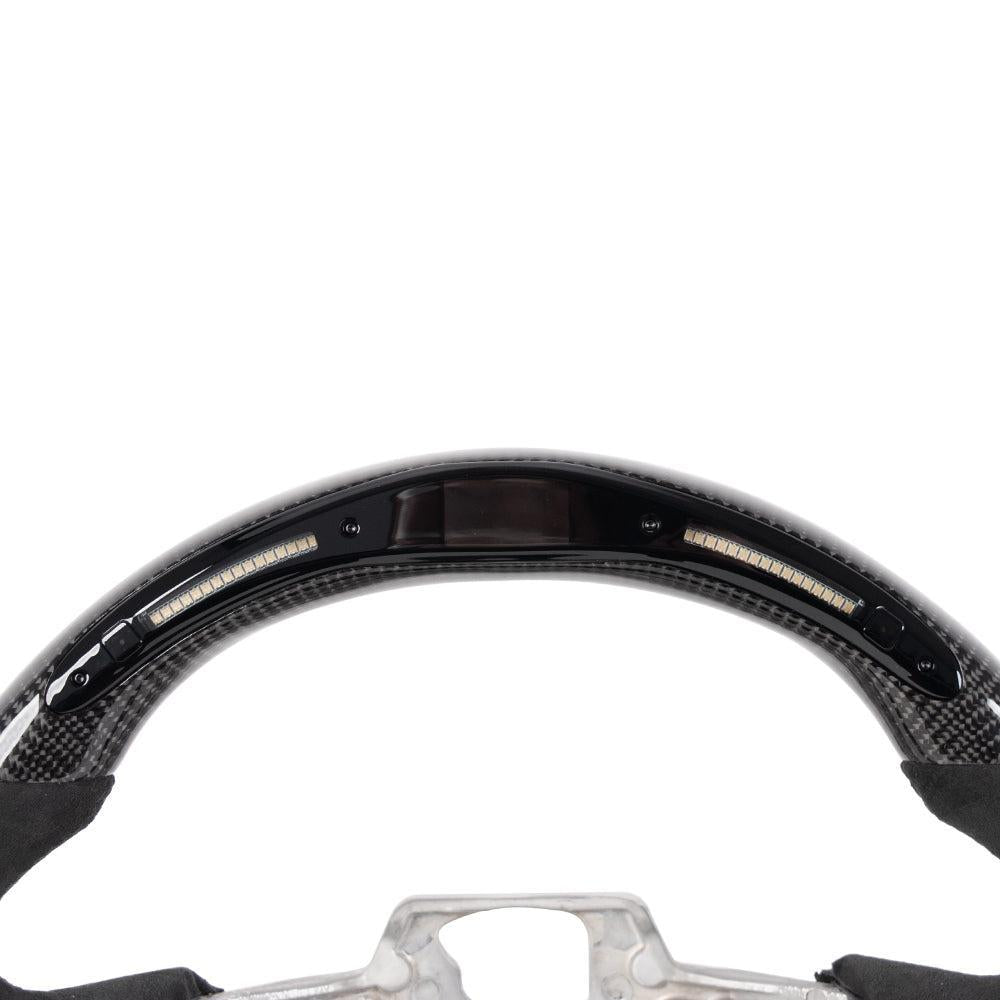 Carbon Fiber Ford Mustang Steering Wheel - S550 (Pre - LCI) by HyperSteering - HyperSteering