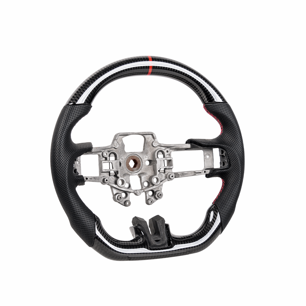 Carbon Fiber Ford Mustang Steering Wheel - S550 (Pre - LCI) by HyperSteering - HyperSteering
