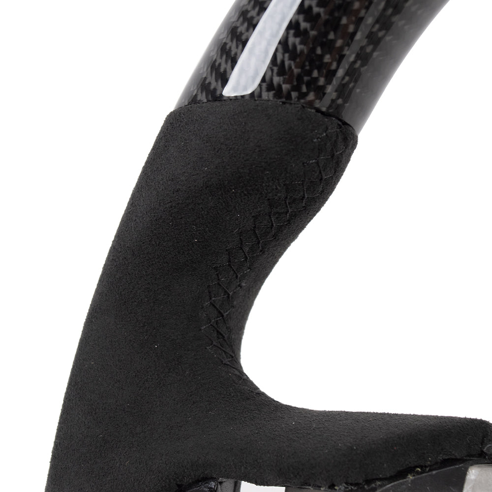 Carbon Fiber Ford Mustang Steering Wheel - S550 (Pre - LCI) by HyperSteering - HyperSteering