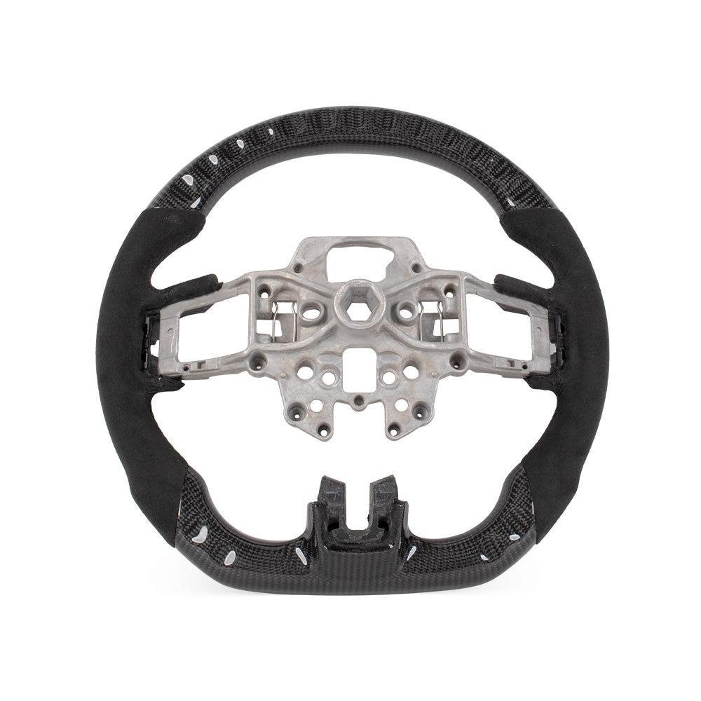 Carbon Fiber Ford Mustang Steering Wheel - S550 (Pre - LCI) by HyperSteering - HyperSteering