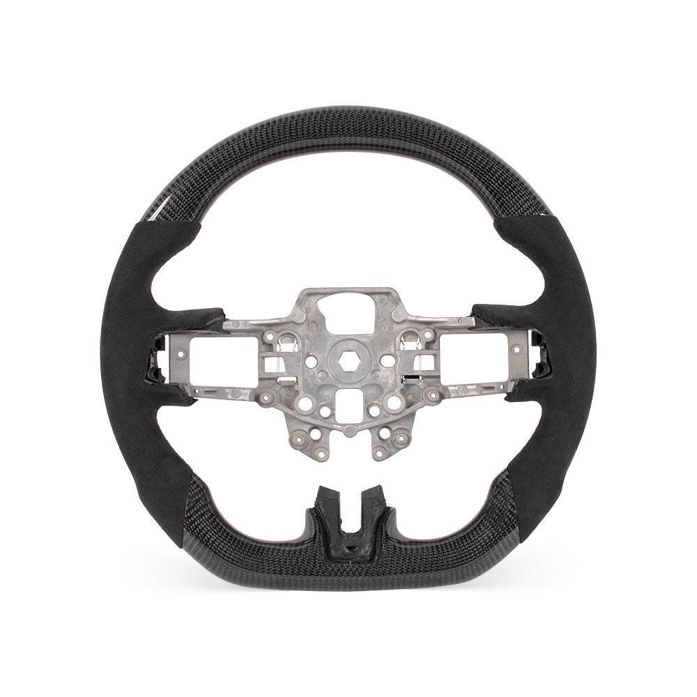 Carbon Fiber Ford Mustang Steering Wheel - S550 (Pre - LCI) by HyperSteering - HyperSteering