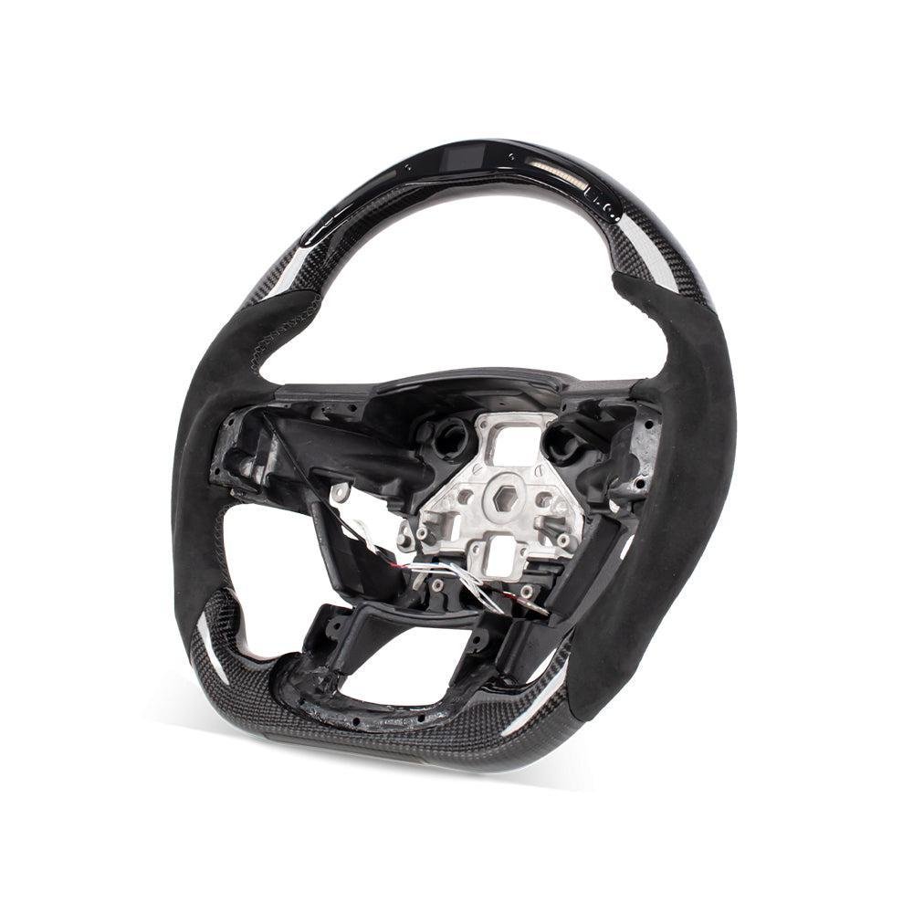 Carbon Fiber Ford Steering Wheel - F - 150 Raptor (Second Generation) by HyperSteering - HyperSteering