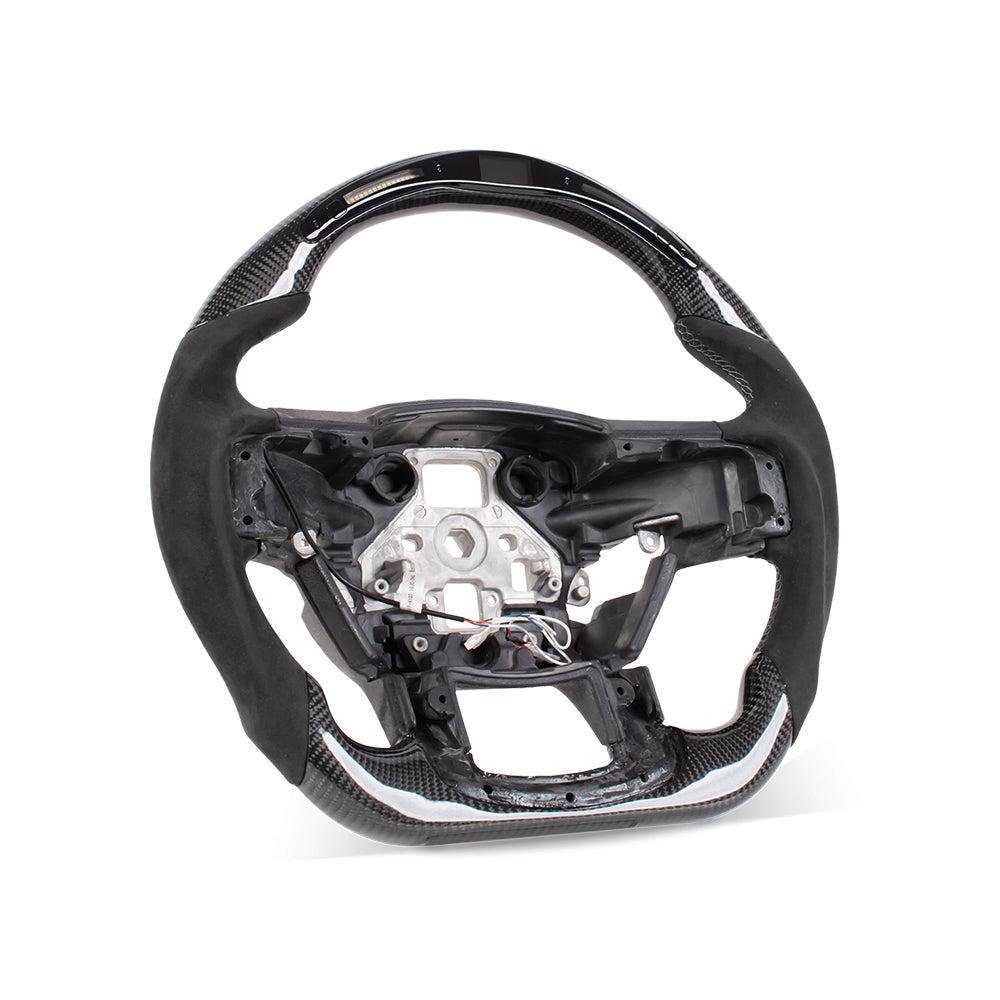 Carbon Fiber Ford Steering Wheel - F - 150 Raptor (Second Generation) by HyperSteering - HyperSteering