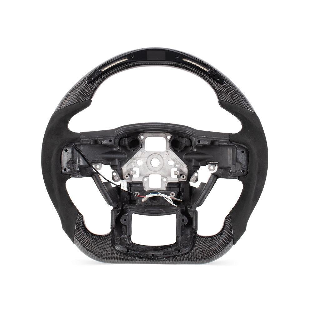 Carbon Fiber Ford Steering Wheel - F - 150 Raptor (Second Generation) by HyperSteering - HyperSteering