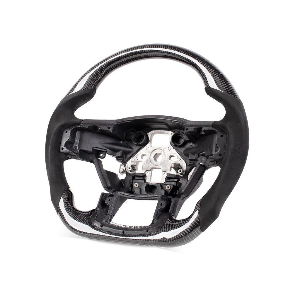 Carbon Fiber Ford Steering Wheel - F - 150 Raptor (Second Generation) by HyperSteering - HyperSteering