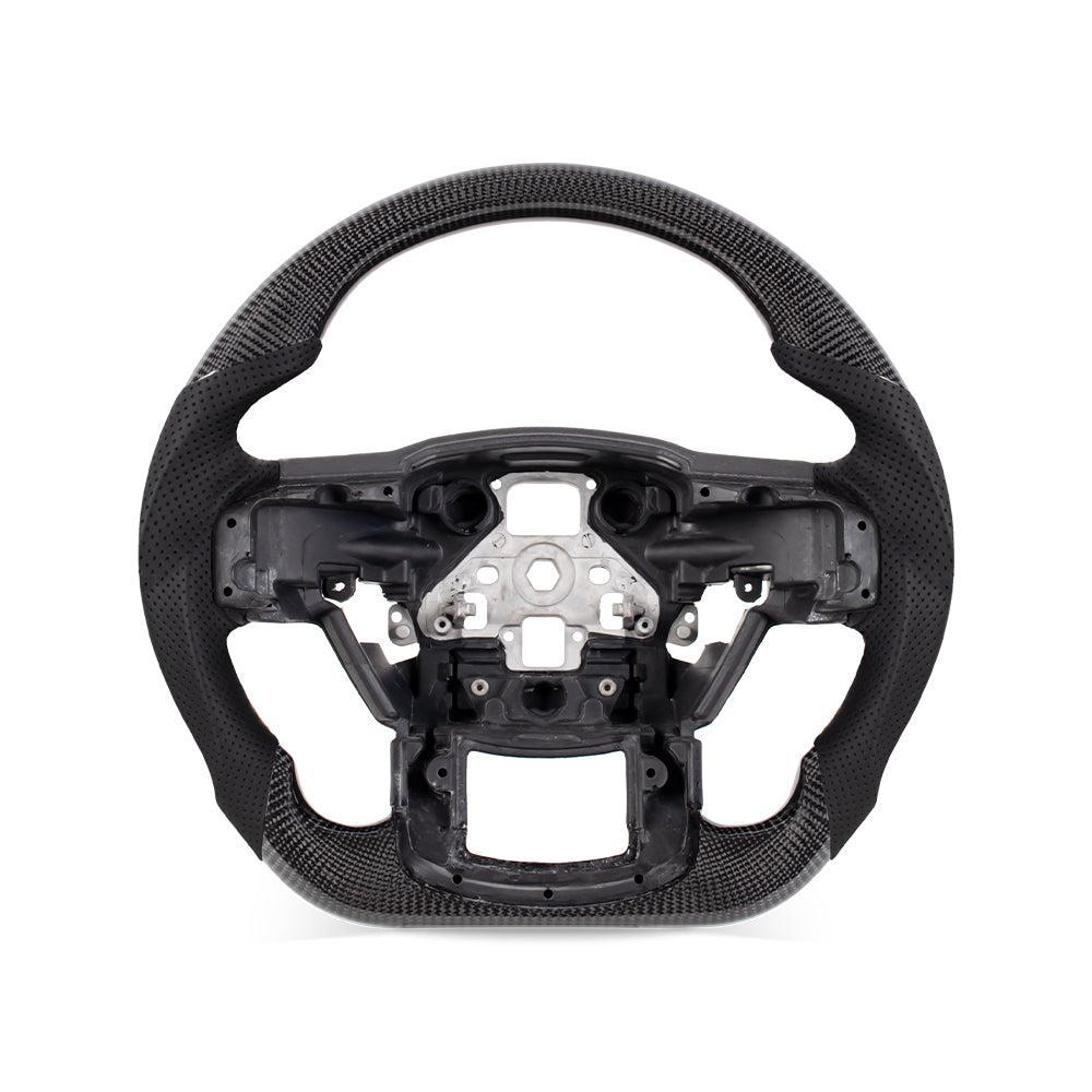 Carbon Fiber Ford Steering Wheel - F - 150 Raptor (Second Generation) by HyperSteering - HyperSteering