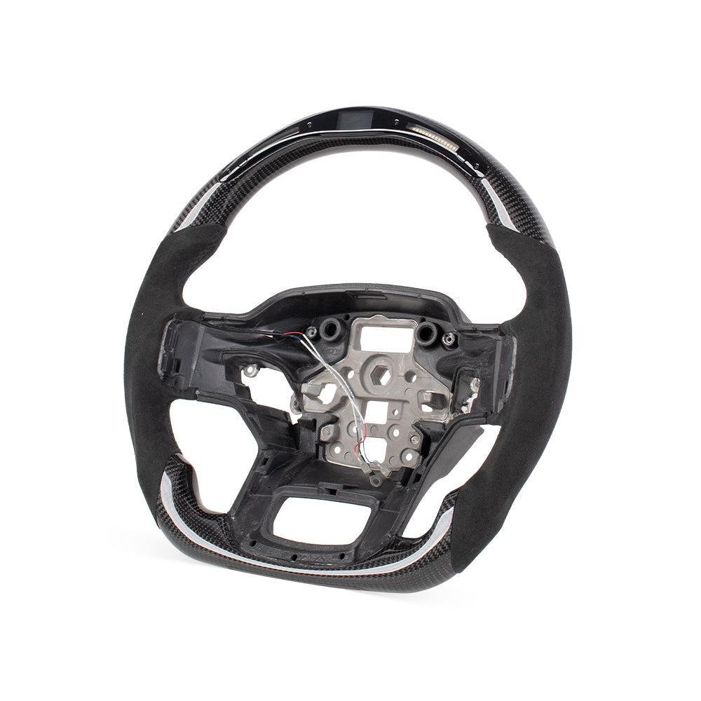 Carbon Fiber Ford Steering Wheel - F - 150 Raptor (Third Generation) by HyperSteering - HyperSteering