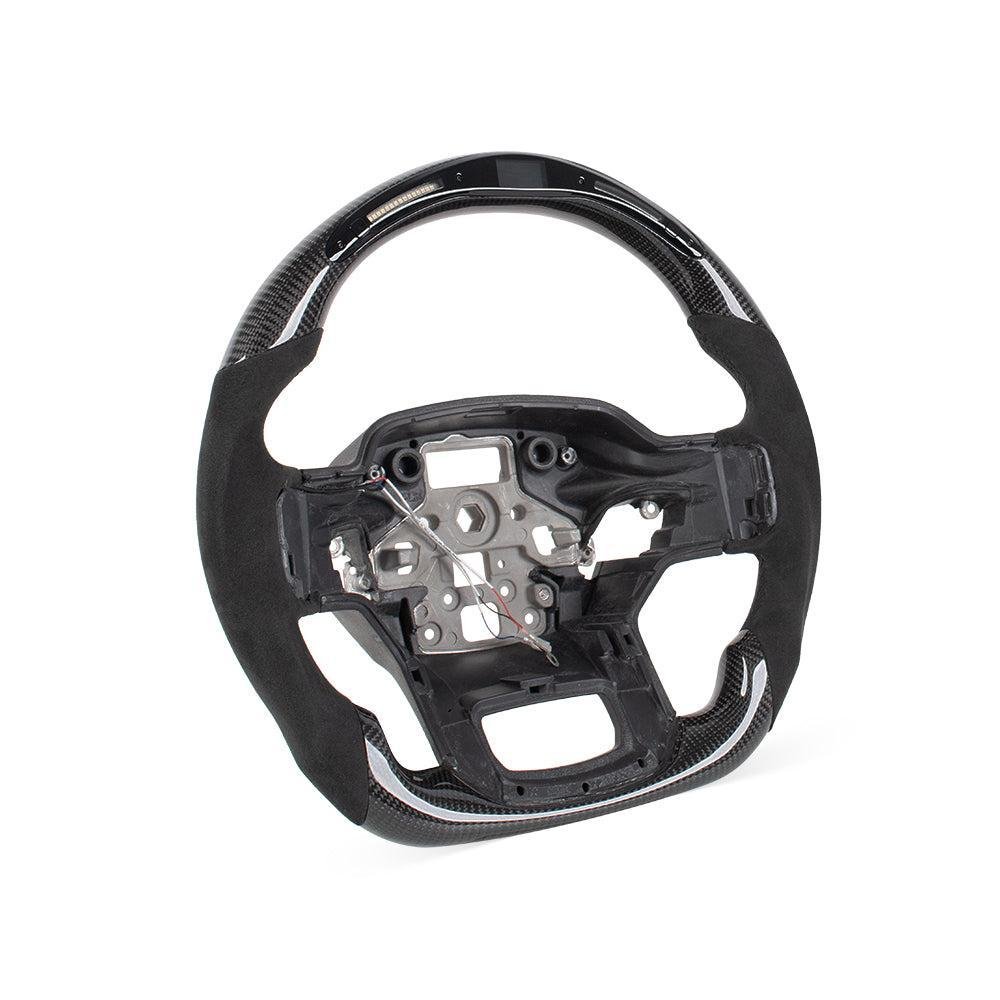 Carbon Fiber Ford Steering Wheel - F - 150 Raptor (Third Generation) by HyperSteering - HyperSteering