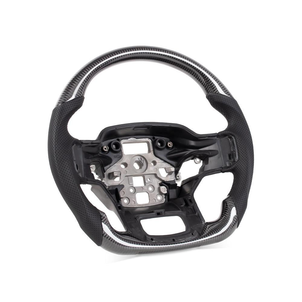 Carbon Fiber Ford Steering Wheel - F - 150 Raptor (Third Generation) by HyperSteering - HyperSteering