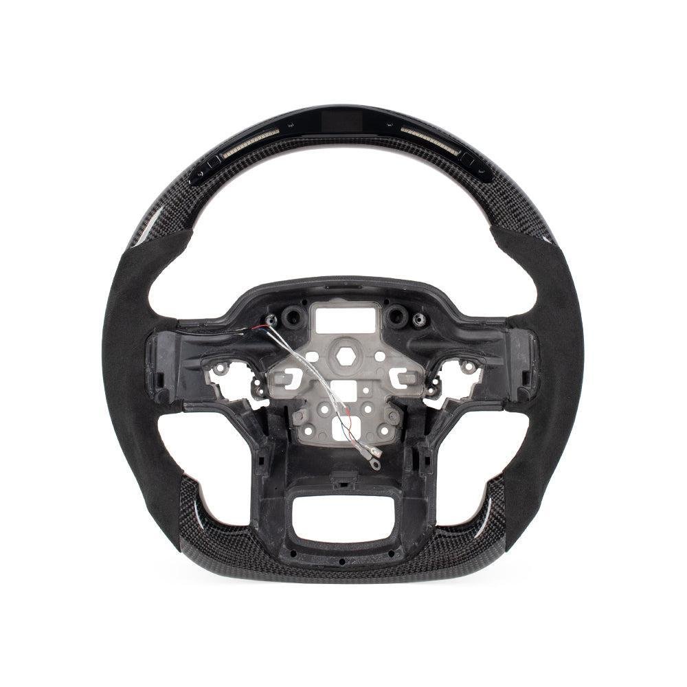 Carbon Fiber Ford Steering Wheel - F - 150 Raptor (Third Generation) by HyperSteering - HyperSteering