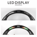 Carbon Fiber LED Display Steering Wheel for BMW 5 Series E60 LCI (2006 - 2009) - HyperSteering