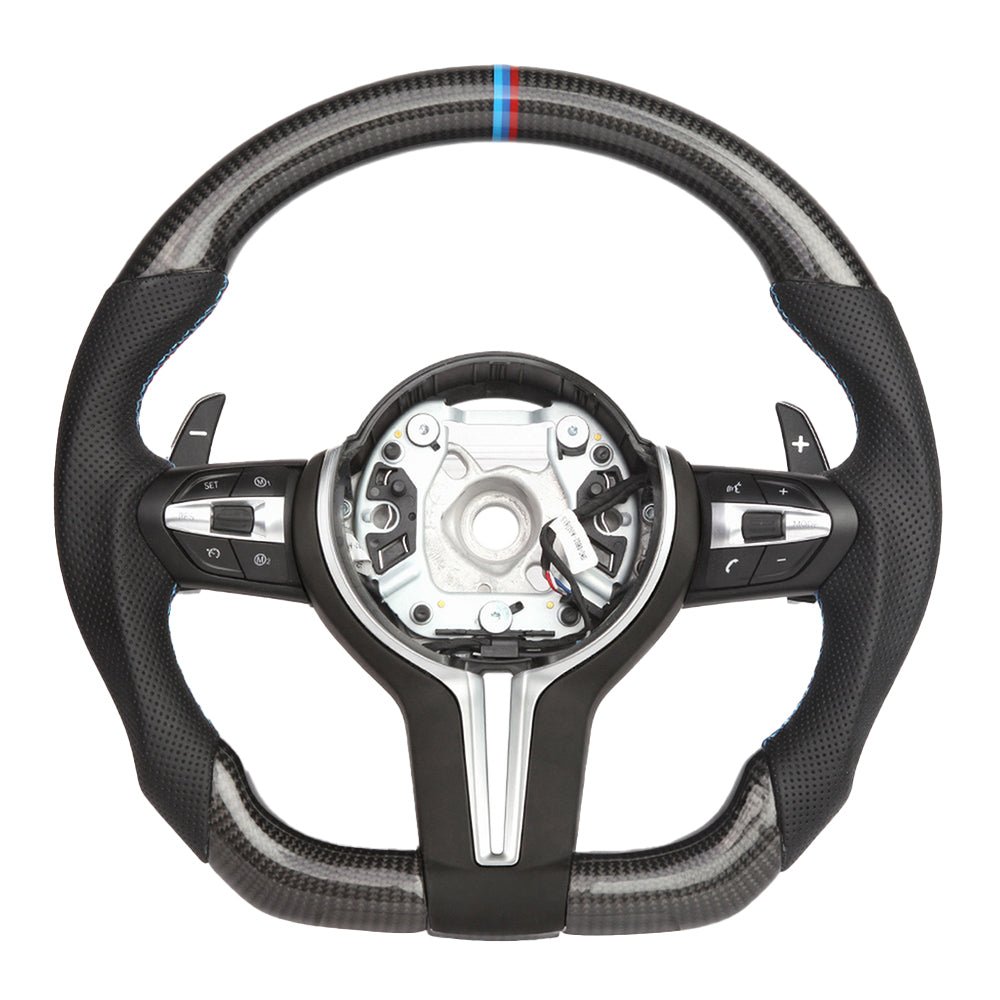 Carbon Fiber Steering Wheel for BMW F - Chassis (2010 - 2018) by HyperSteering - HyperSteering