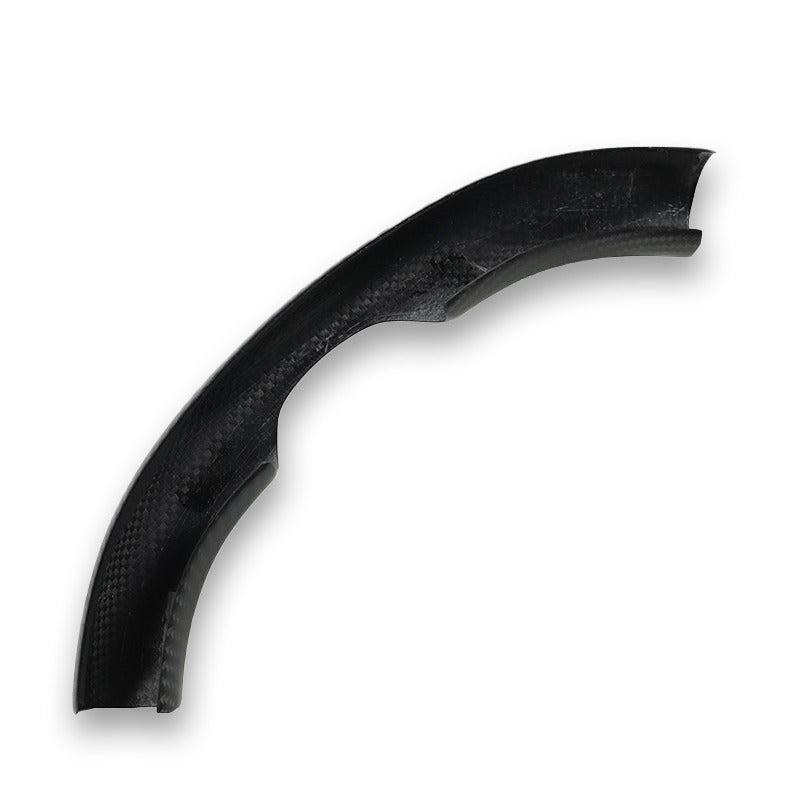Carbon Fiber Steering Wheel Bottom Cover - Tesla Model 3 & Y - HyperSteering