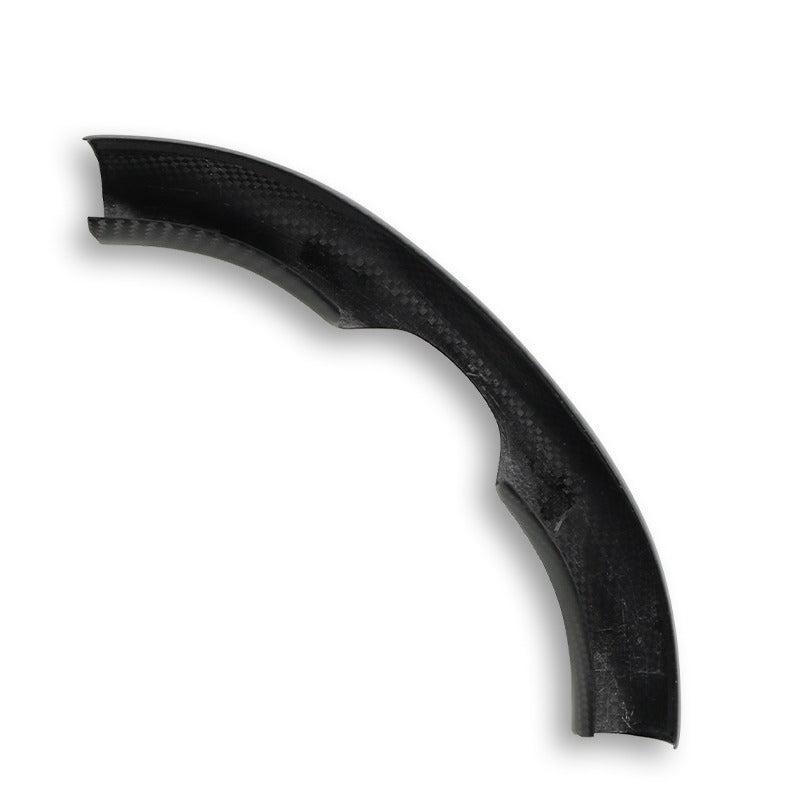 Carbon Fiber Steering Wheel Bottom Cover - Tesla Model 3 & Y - HyperSteering