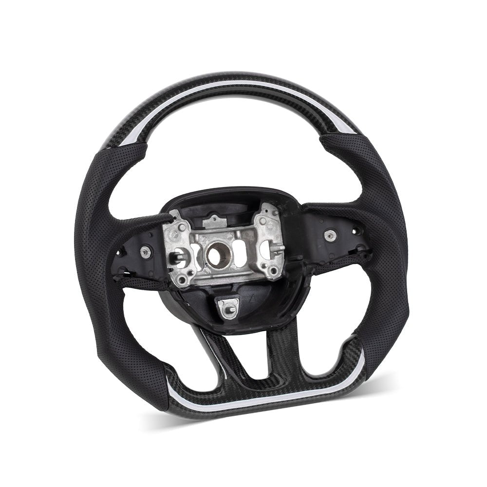 Carbon Fiber Steering Wheel - Dodge Challenger (2015 - 2023) - HyperSteering