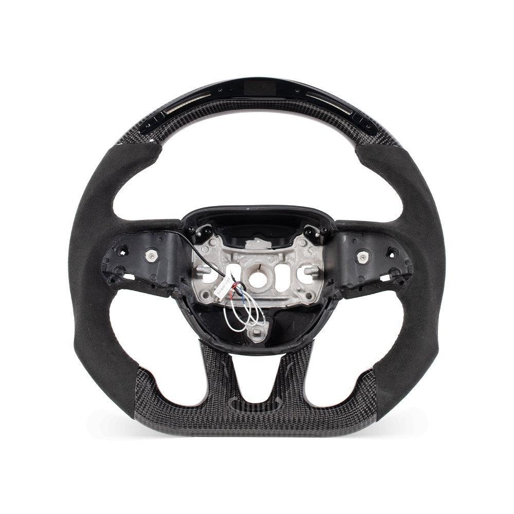 Carbon Fiber Steering Wheel - Dodge Challenger (2015 - 2023) - HyperSteering