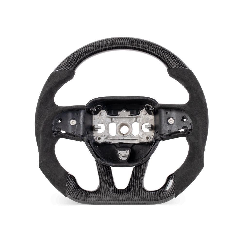 Carbon Fiber Steering Wheel - Dodge Challenger (2015 - 2023) - HyperSteering