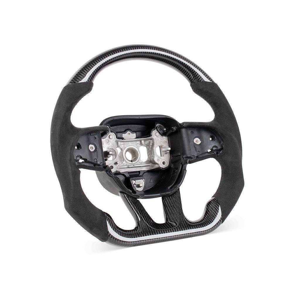 Carbon Fiber Steering Wheel - Dodge Challenger (2015 - 2023) - HyperSteering
