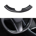 Carbon Fiber Steering Wheel Trim Kit for Tesla Model 3 / Y (Upper & Lower) - HyperSteering