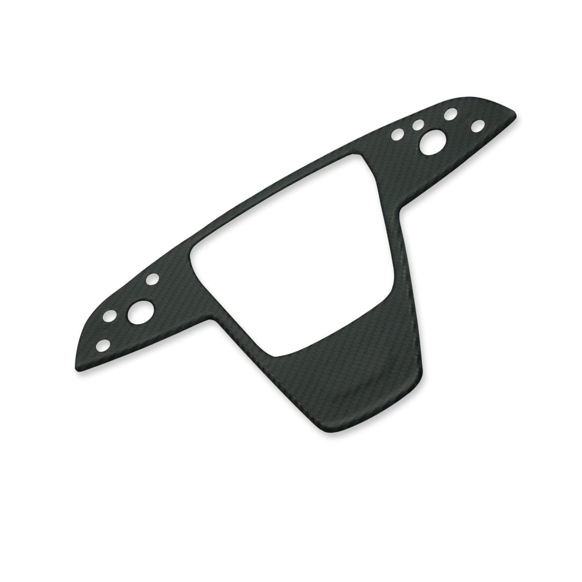 Carbon Fiber Steering Wheel Trim Panel Cover for Model S/X 2021+ - HyperSteering